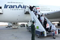 حجاج هرمزگانی از فرودگاه شیراز باز می‌گردند
