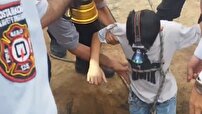نجات کودک از چاه با جسارت نوجوان ۱۲ ساله